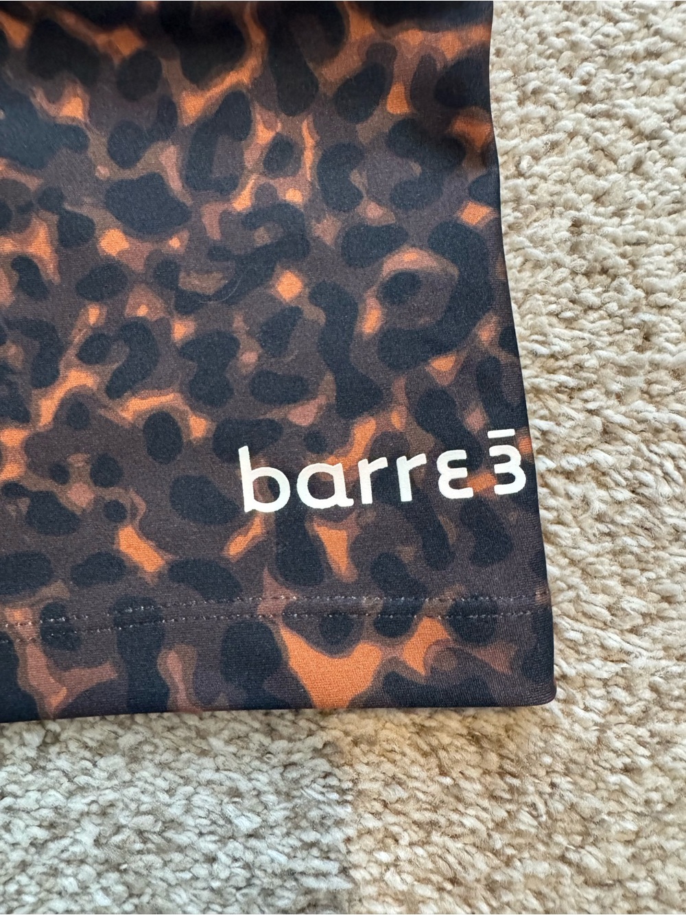 Barre3 x Beyond Yoga Slim Racerback Cropped Tank - Tortoise - S - Picture 2 of 5